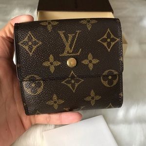 Authentic LOUIS VUITTON Trousse trifold wallet